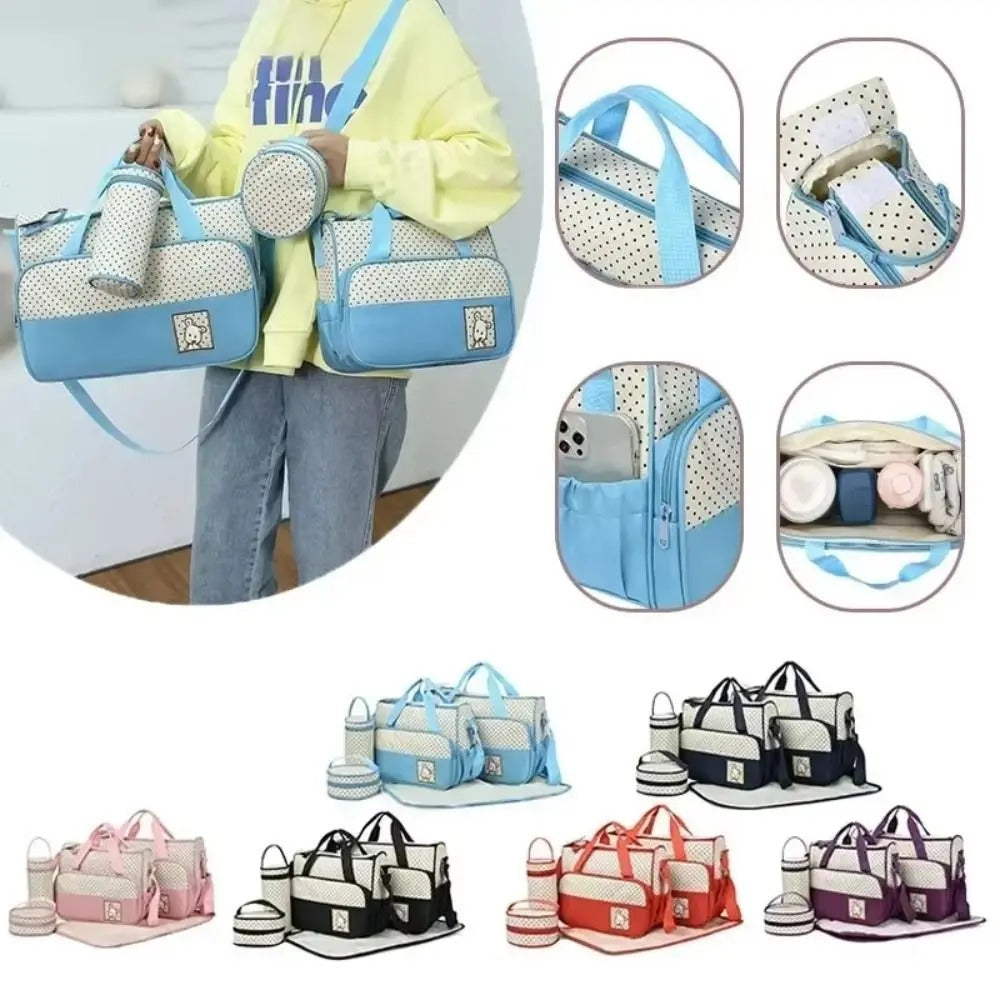 Diaper Bag 5 Piece Set