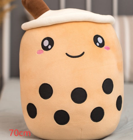Bubble Tea Plush Toy – Cute Milk Tea Pillow