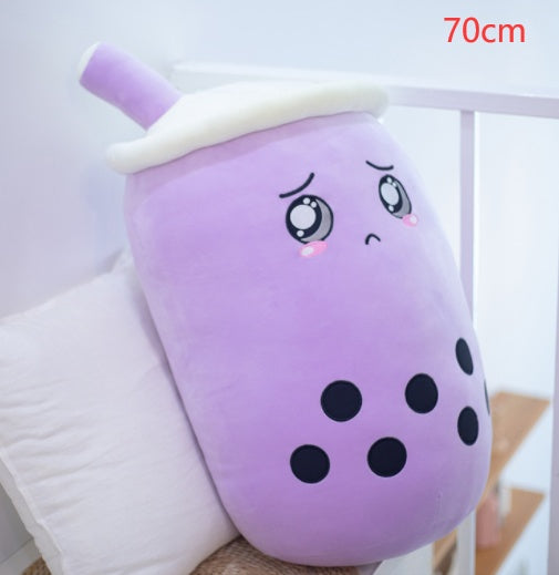 Bubble Tea Plush Toy – Cute Milk Tea Pillow