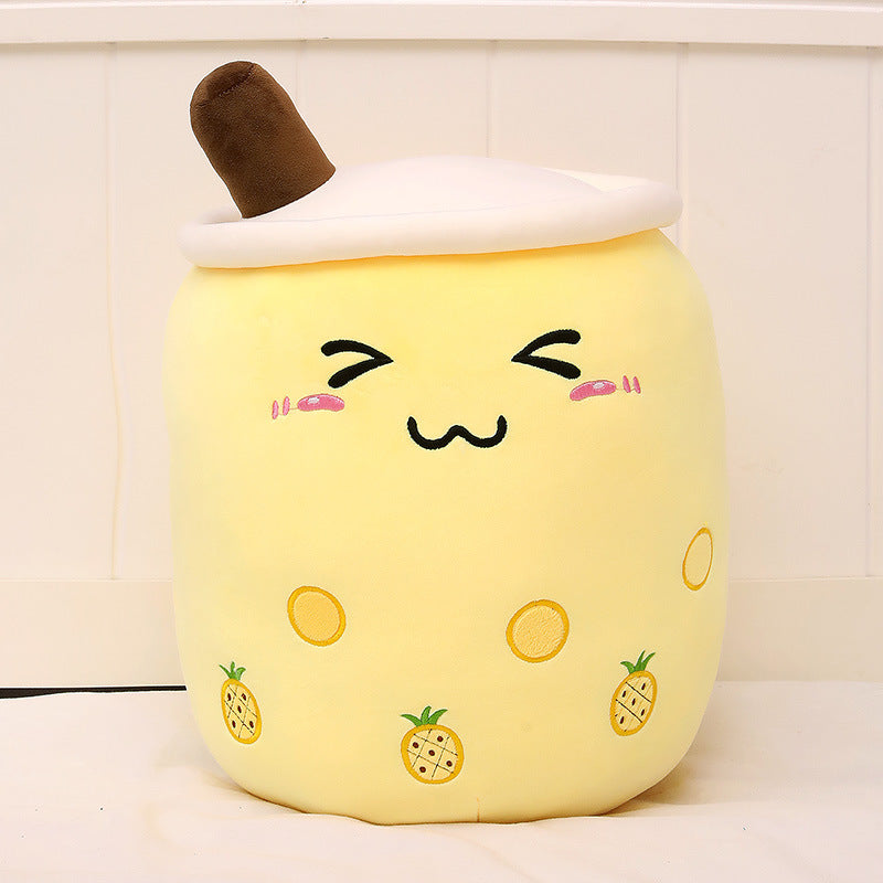 Bubble Tea Plush Toy – Cute Milk Tea Pillow