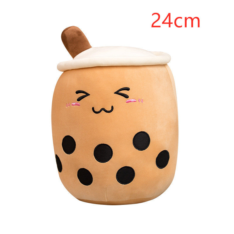 Bubble Tea Plush Toy – Cute Milk Tea Pillow