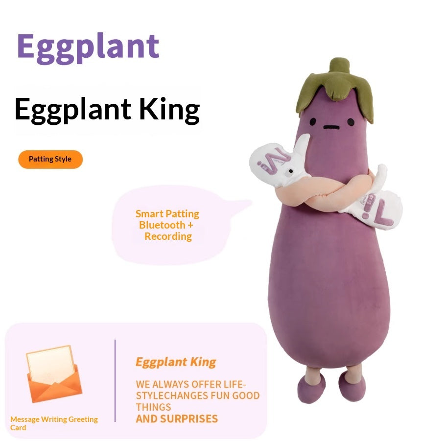 Eggplant King Sleep Pillow And Comfort Toy