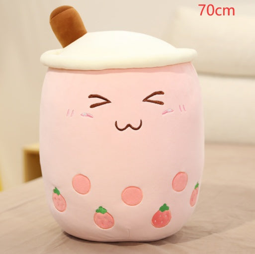 Bubble Tea Plush Toy – Cute Milk Tea Pillow
