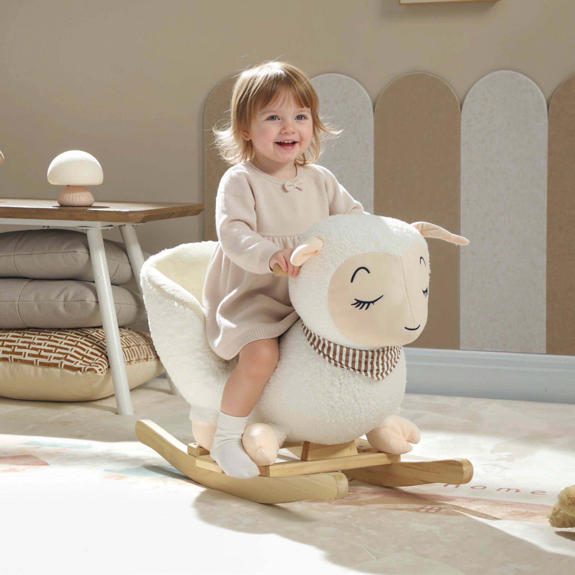Musical Sheep Rocking Horse – Baby Rocker 18–36 Months