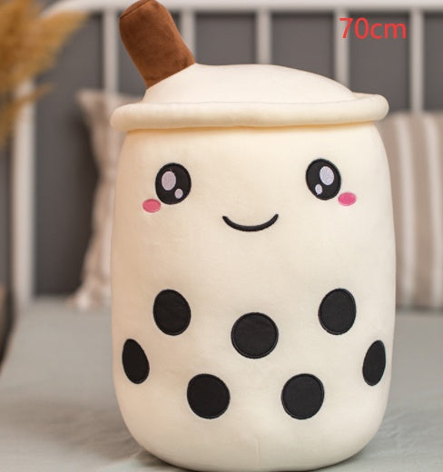 Bubble Tea Plush Toy – Cute Milk Tea Pillow