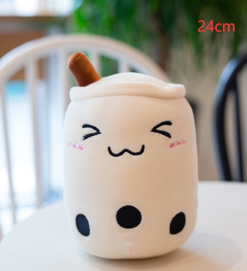 Bubble Tea Plush Toy – Cute Milk Tea Pillow