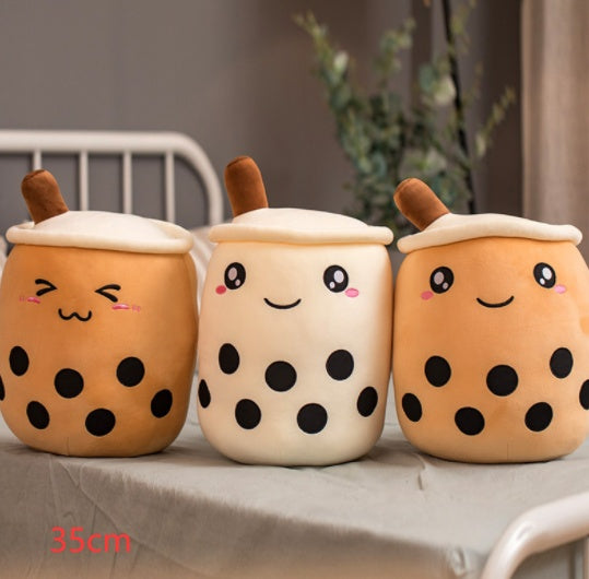 Bubble Tea Plush Toy – Cute Milk Tea Pillow