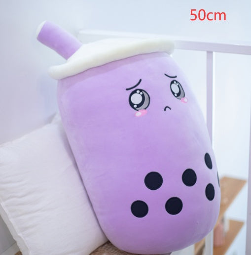 Bubble Tea Plush Toy – Cute Milk Tea Pillow