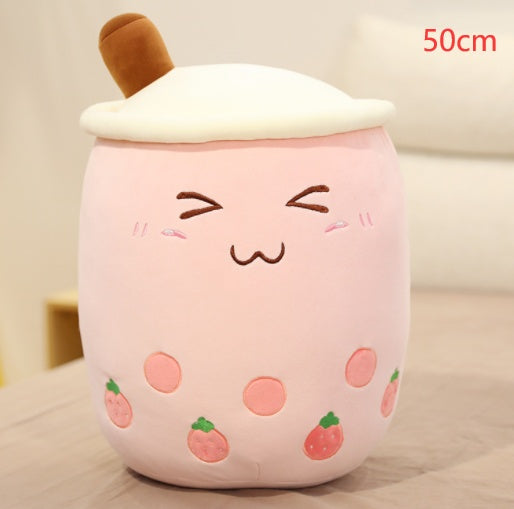 Bubble Tea Plush Toy – Cute Milk Tea Pillow