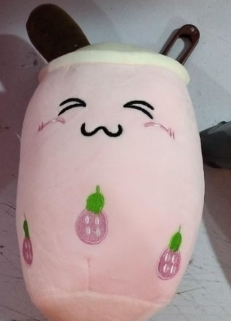 Bubble Tea Plush Toy – Cute Milk Tea Pillow