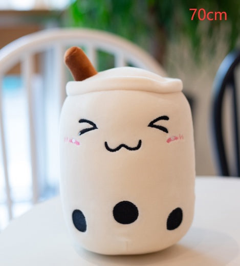 Bubble Tea Plush Toy – Cute Milk Tea Pillow