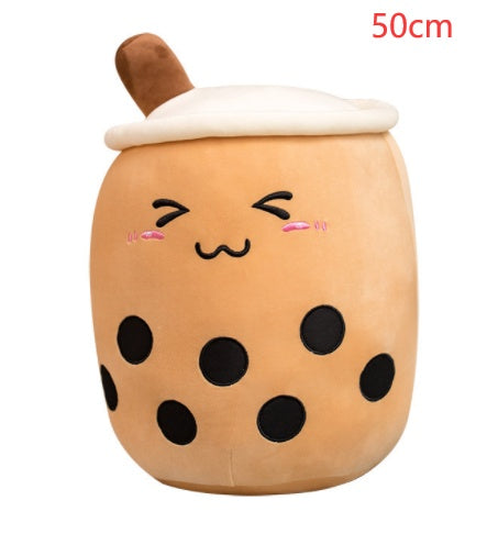 Bubble Tea Plush Toy – Cute Milk Tea Pillow