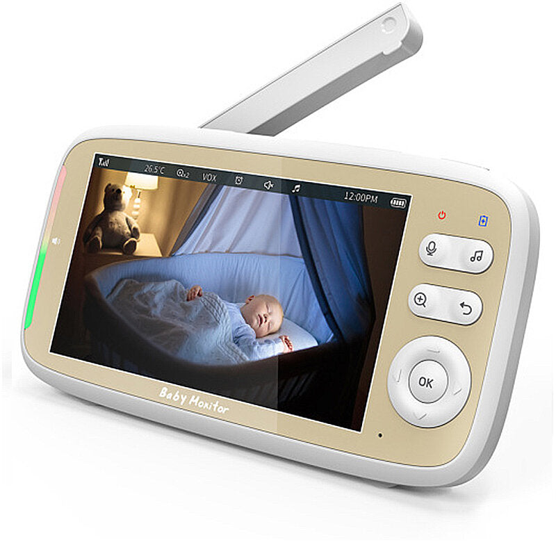 LumiGuard™ Pro 5” Smart Baby Monitor