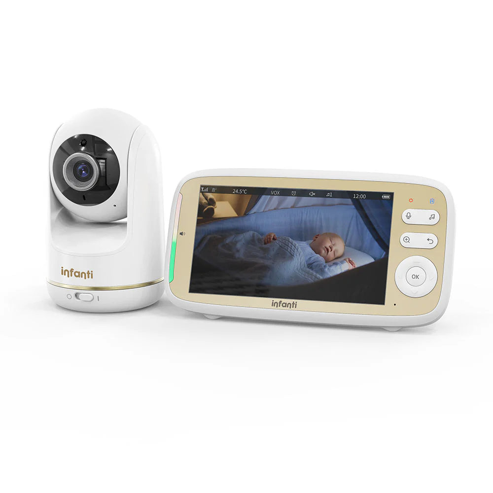LumiGuard™ Pro 5” Smart Baby Monitor