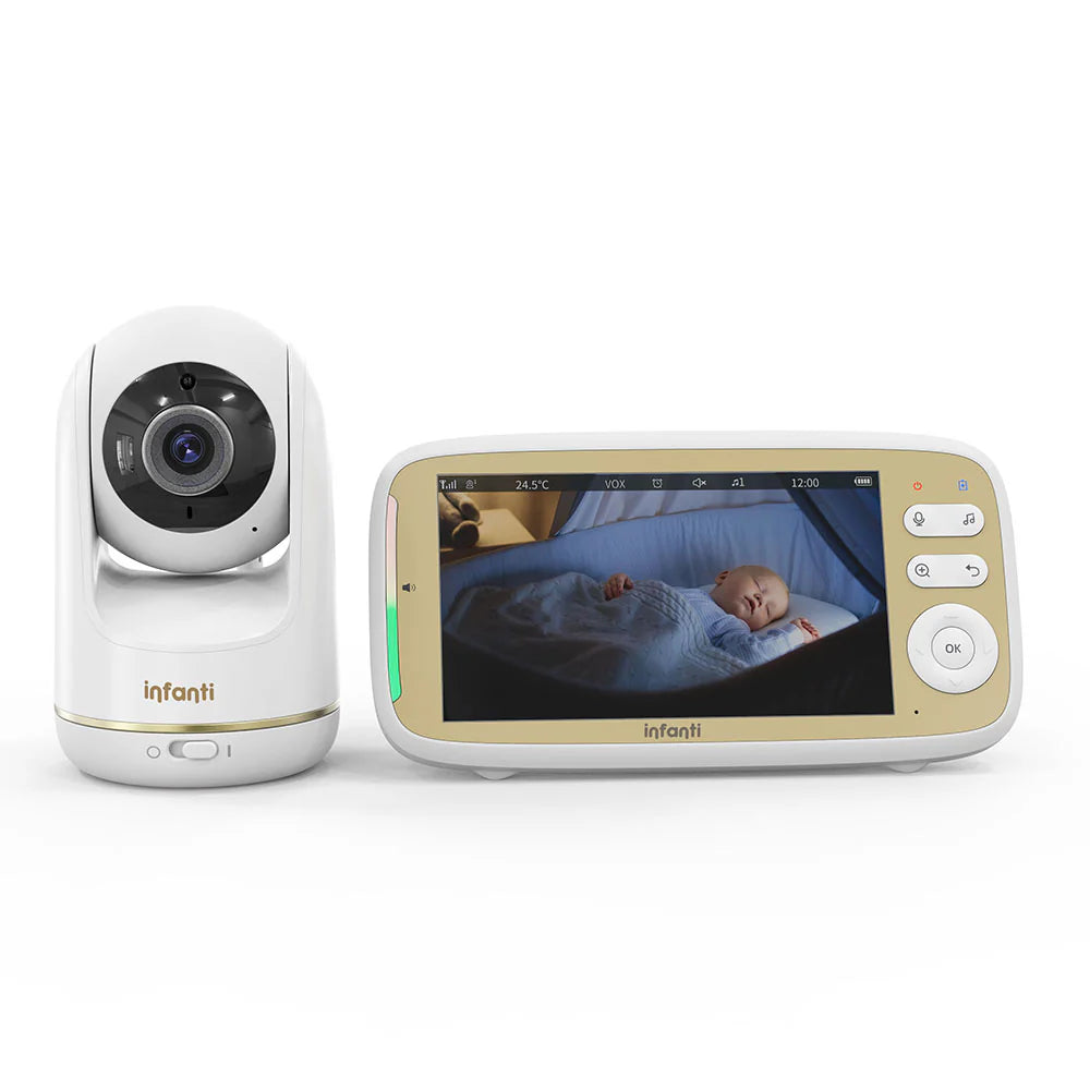 LumiGuard™ Pro 5” Smart Baby Monitor