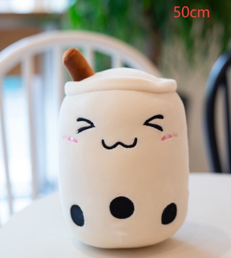Bubble Tea Plush Toy – Cute Milk Tea Pillow