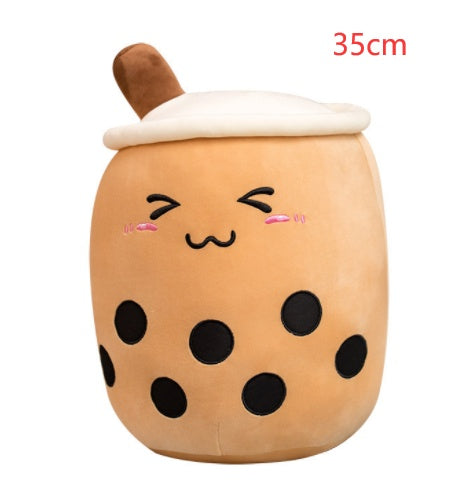 Bubble Tea Plush Toy – Cute Milk Tea Pillow
