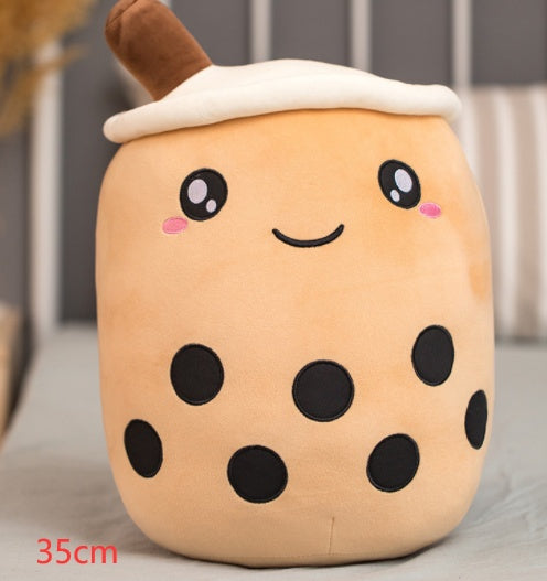 Bubble Tea Plush Toy – Cute Milk Tea Pillow