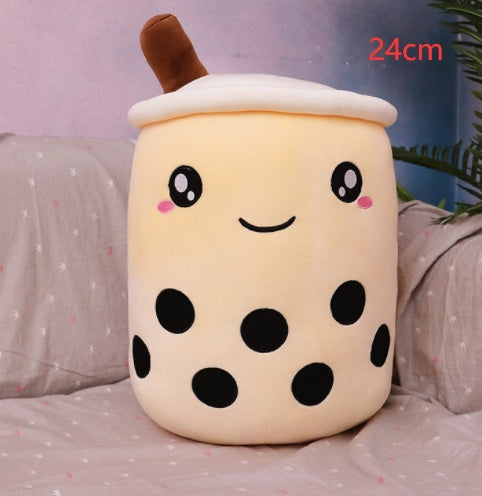 Bubble Tea Plush Toy – Cute Milk Tea Pillow