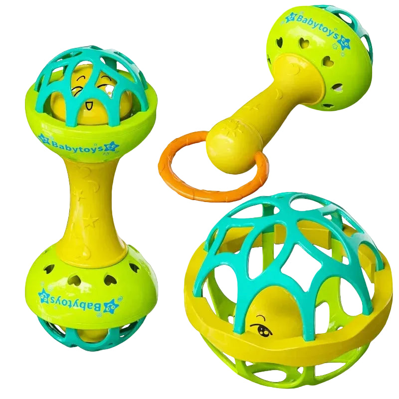 Baby Rattle 3-Peice set