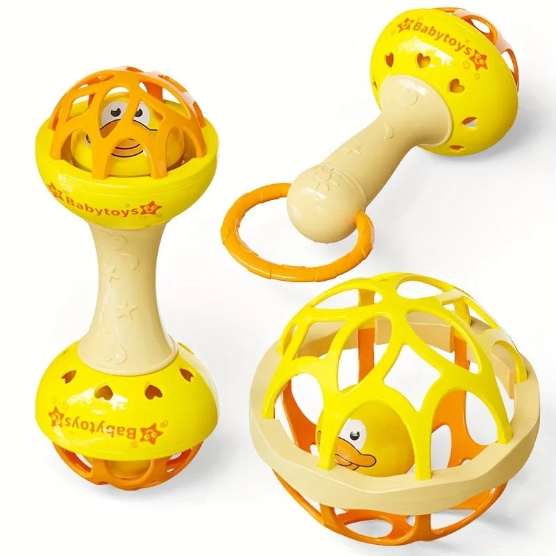 Baby Rattle 3-Peice set