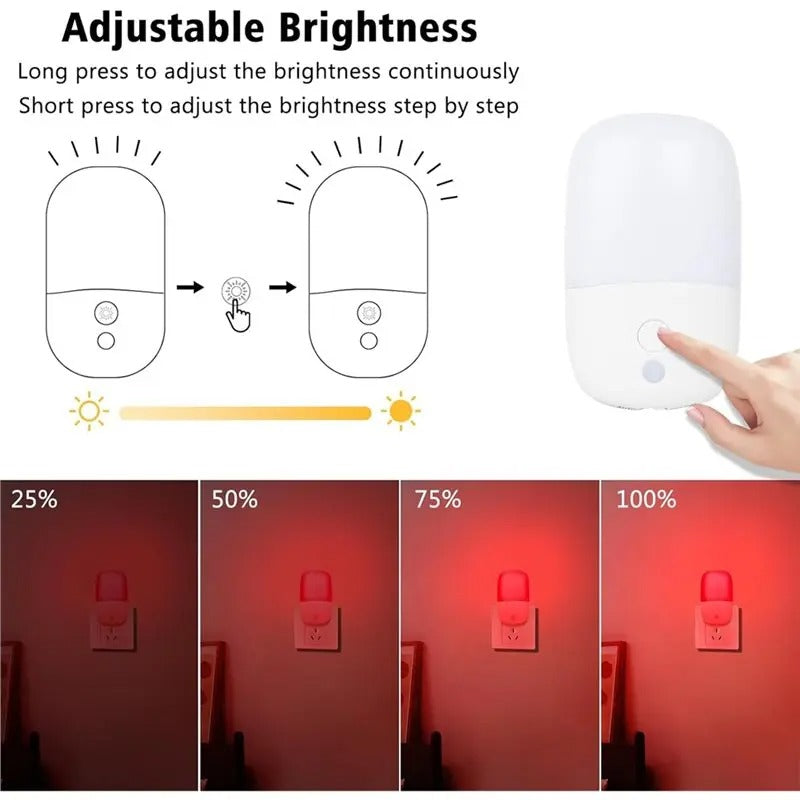 SleepSafe™ Red Nursery Light