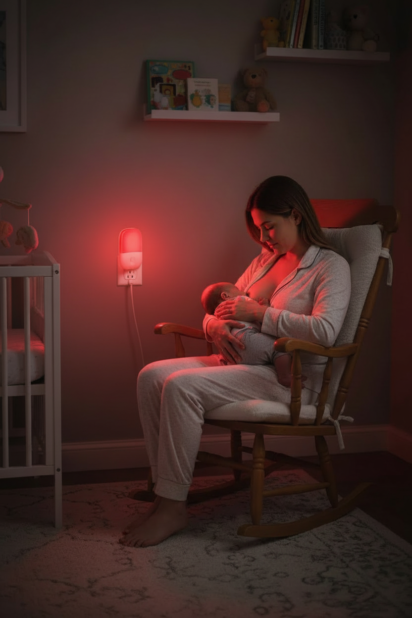 SleepSafe™ Red Nursery Light